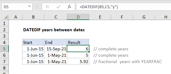 how-to-use-the-excel-datedif-function-exceljet